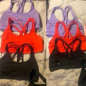 3 Lululemon Sport Bras